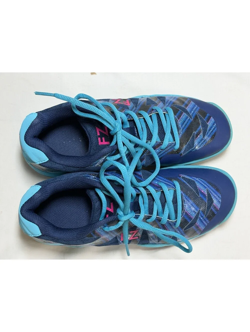FZ Forza Women's Blue Multicolor Athletic Sneakers 6.5